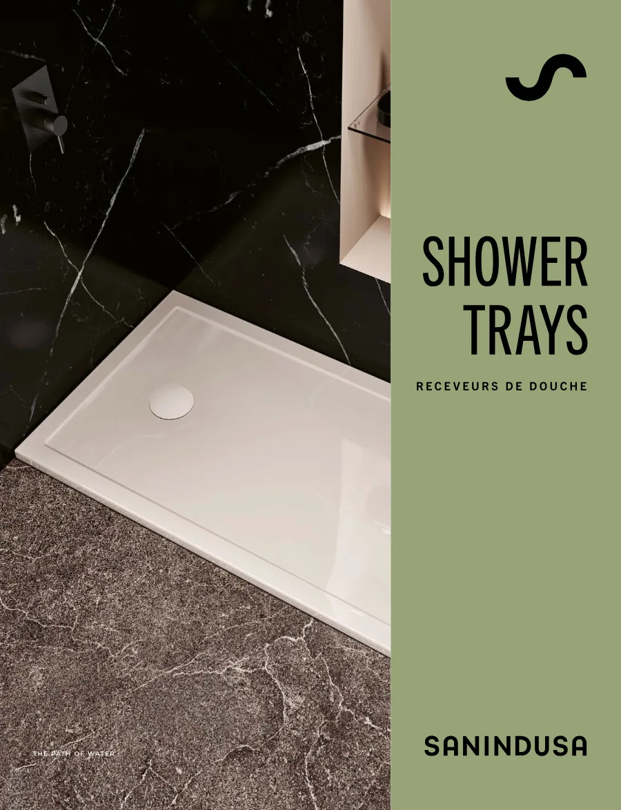 Couverture de Catalogue Receveurs de douche